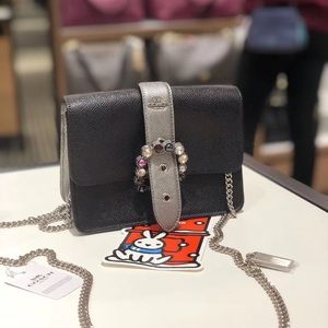 Coach Bowery Jewel Buckle Crossbody Bag